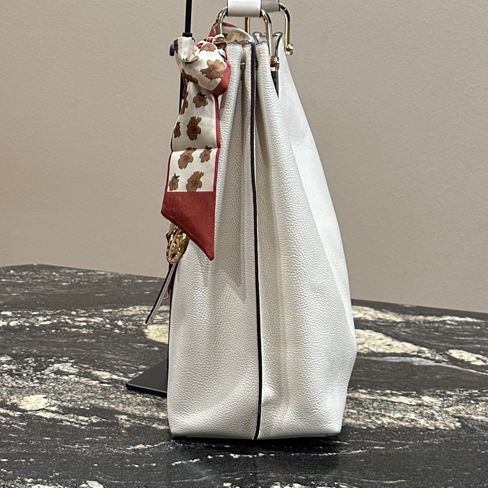 Michael Kors Hobo Bag with Scarf Accent - Picture 5 of 12